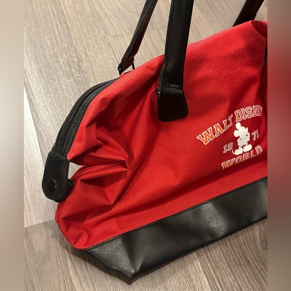 Vintage Walt Disney World Mickey Mouse Duffel Bag 1971 - Picture 4 of 10